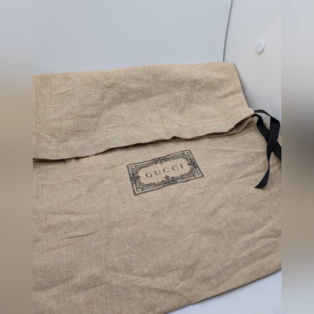 Gucci Beige Dust Bag with Drawstring